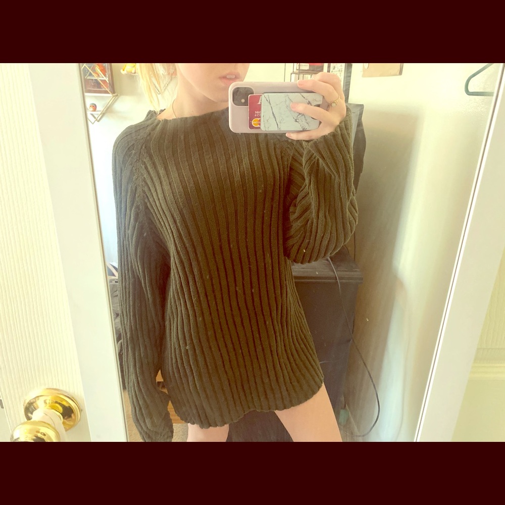 thick comfy sweater